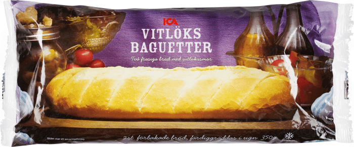 Frysta Vitlöksbaguetter