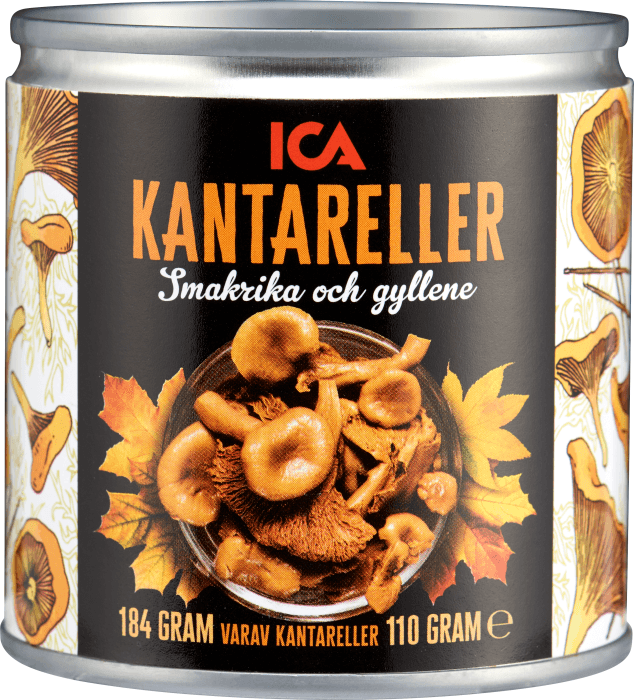 Kantareller i vatten