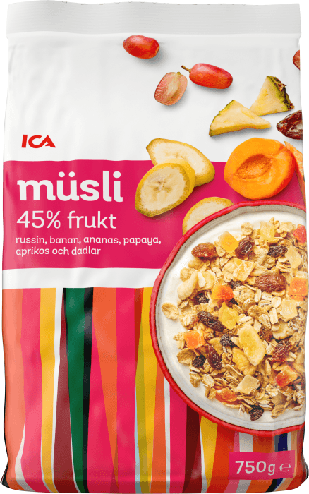Müsli 45% Frukt