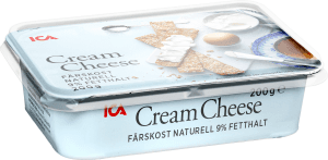 Cream cheese Naturell 9%