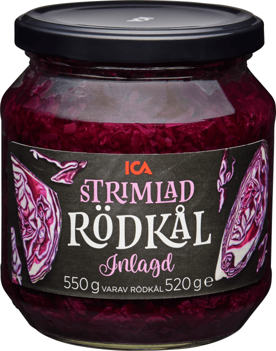 Strimlad Rödkål