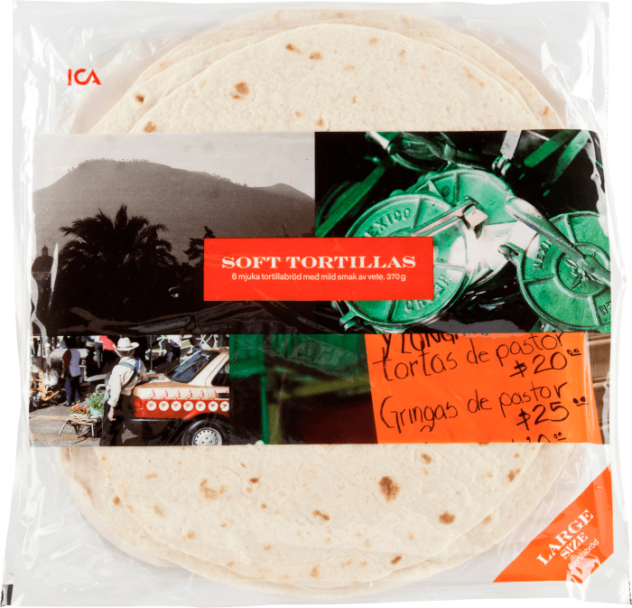 Soft tortillas Large