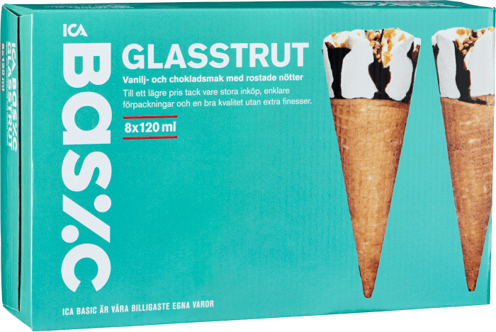 Glasstrut Vanilj Choklad