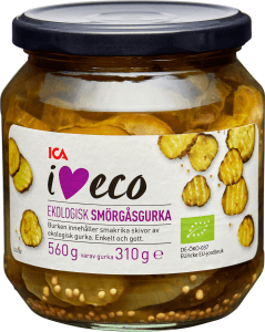 Gurka Skivad Gammaldags Ekologisk