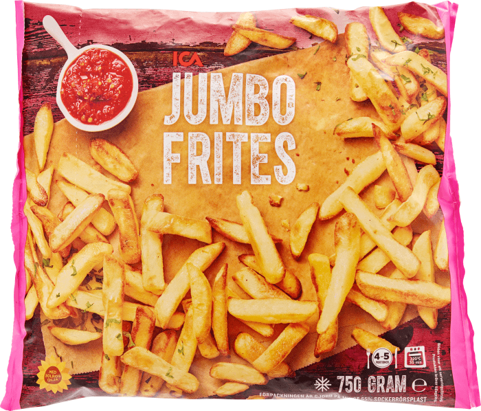 Jumbo frites Fryst