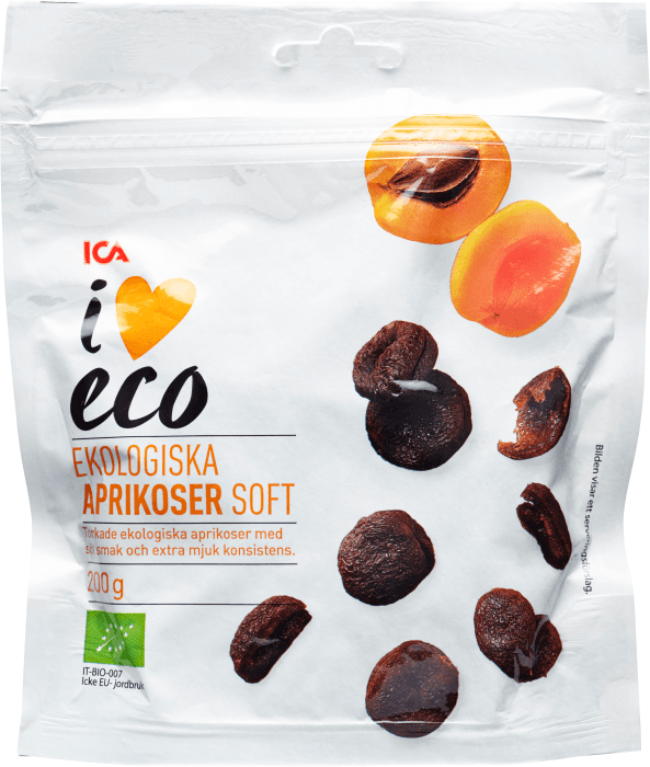 Aprikoser Soft Ekologisk