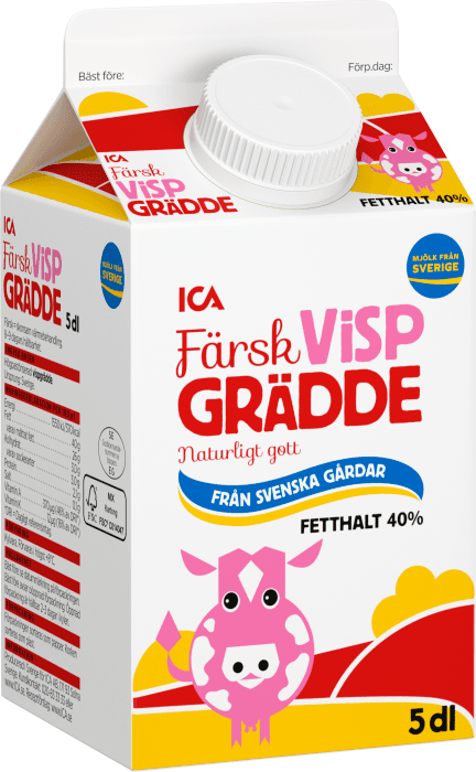 Vispgrädde Färsk 40%