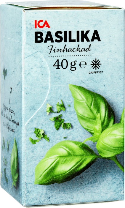 Basilika Finhackad Fryst