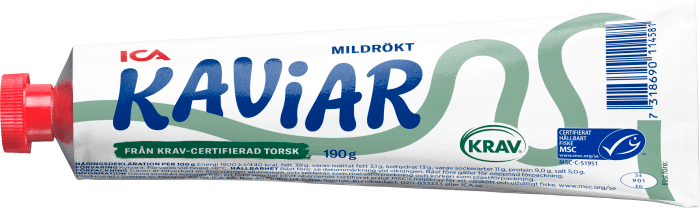 Kaviar mildrökt