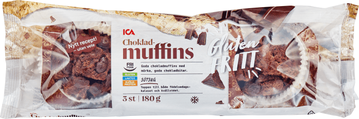 Chokladmuffins Glutenfri