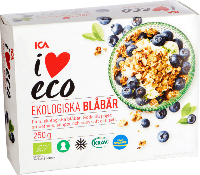 Blåbär Fryst KRAV