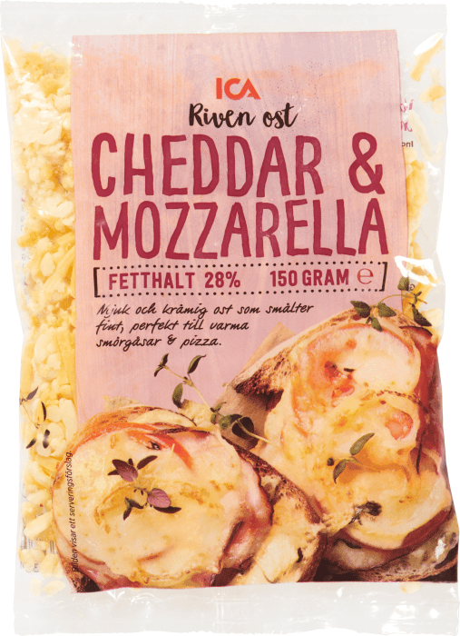 Riven Cheddar & Mozzarella