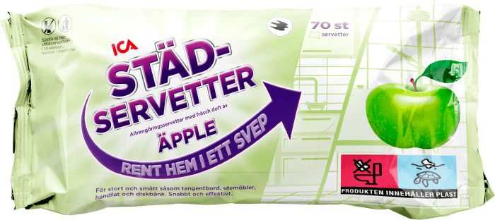 Städservett Äpple