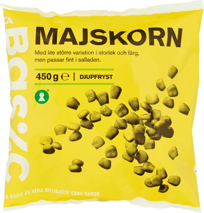 Majskorn Fryst