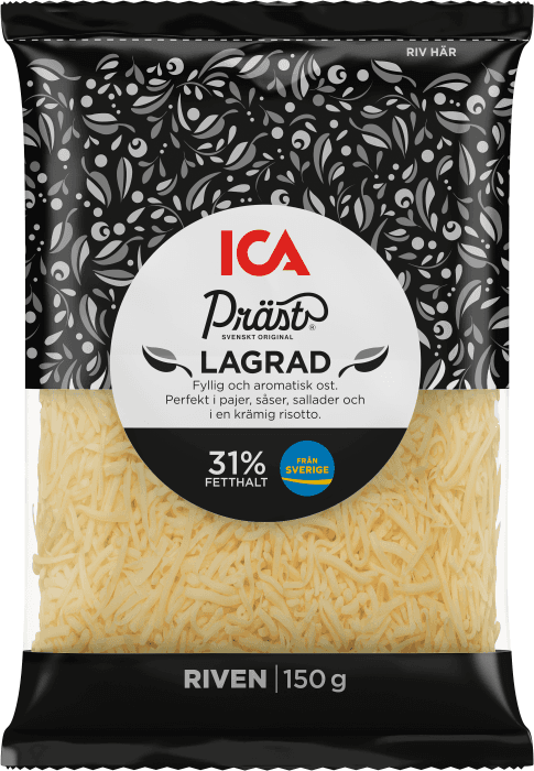 Präst 31% lagrad riven