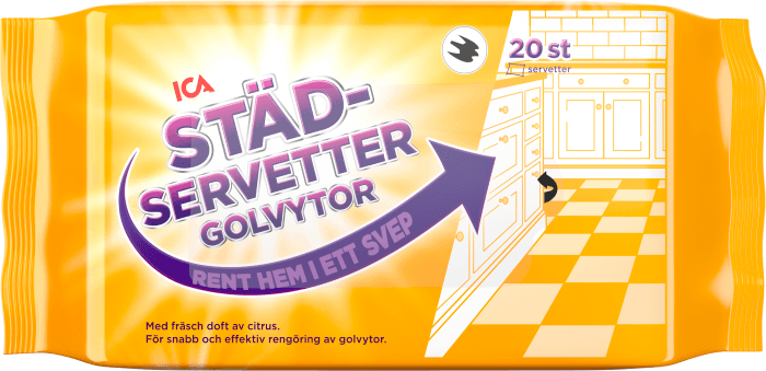 Städservetter golvytor