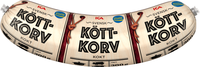 Köttkorv kokt