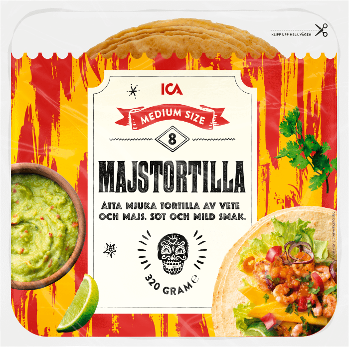 Majstortilla Medium size