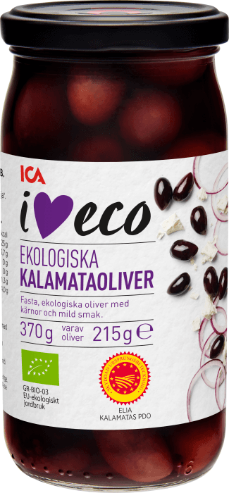 Kalamataoliver Ekologisk
