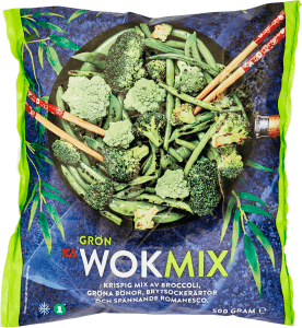 Grön wokmix Fryst