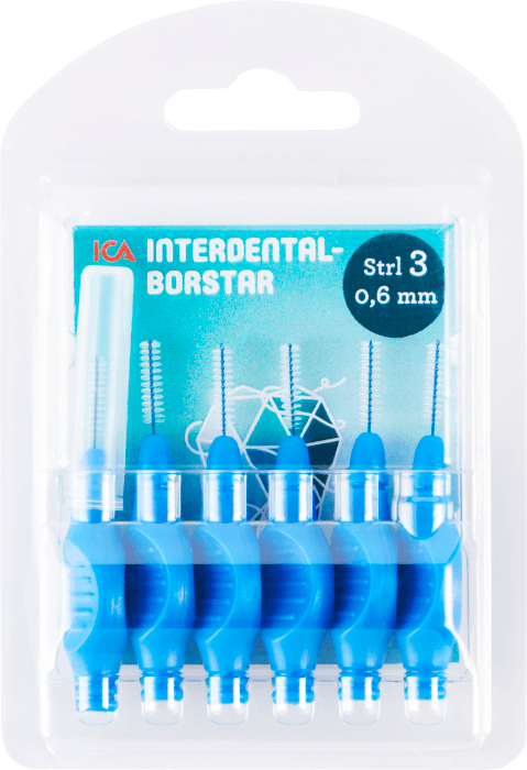 Mellanrumstandborstar 0,6mm