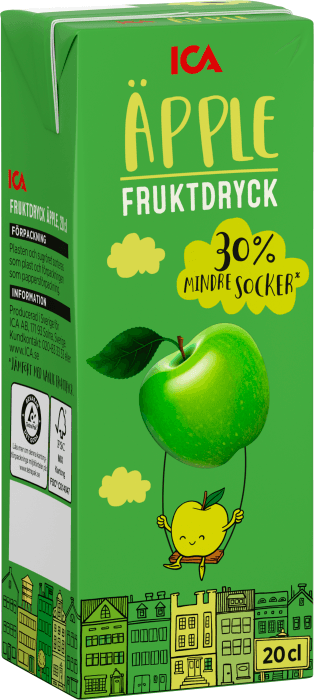 Fruktdryck Äpple