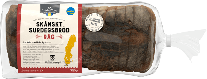 Skånskt Surdegsbröd Råg