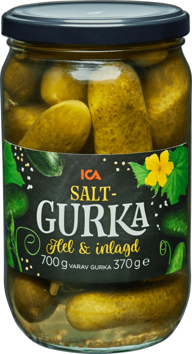 Saltgurka Hel Inlagd