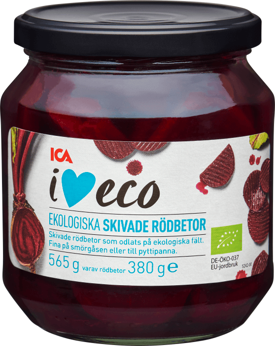Rödbetor skivade Ekologisk