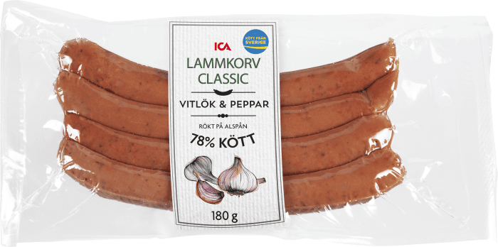 Lammkorv Vitlök & Peppar