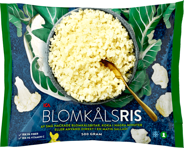 Blomkålsris Fryst