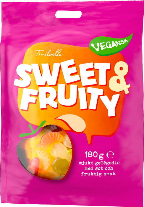 Gelégodis Sweet & Fruity Vegansk