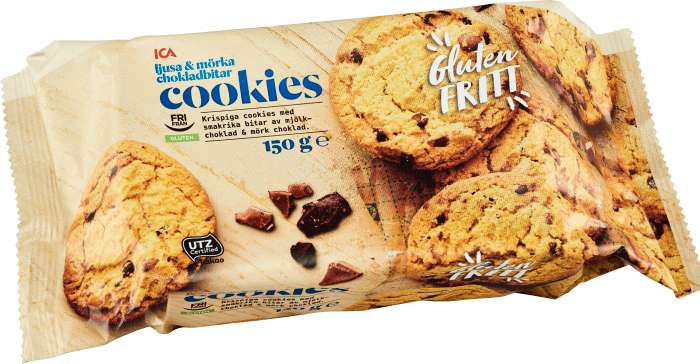 Cookies Ljus & mörk choklad Glutenfri