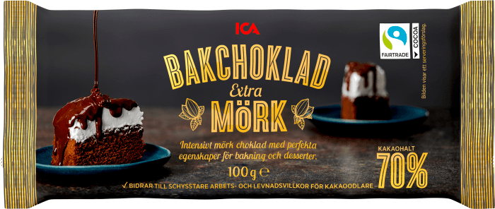 Bakchoklad Extra Mörk 70%