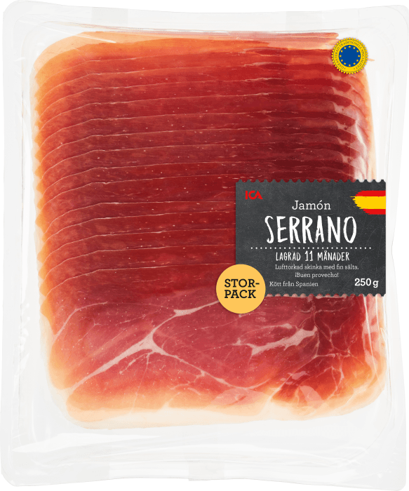 Jamón Serranoskinka
