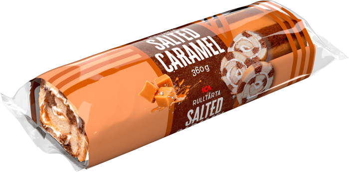 Rulltårta Salted Caramel