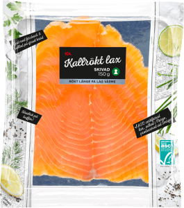 Lax Färsk Kallrökt
