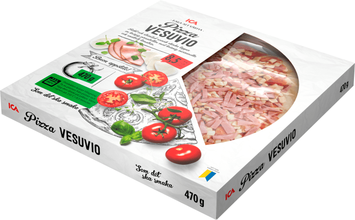 Pizza Färsk Vesuvio