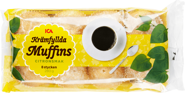 Citronmuffins Fyllda