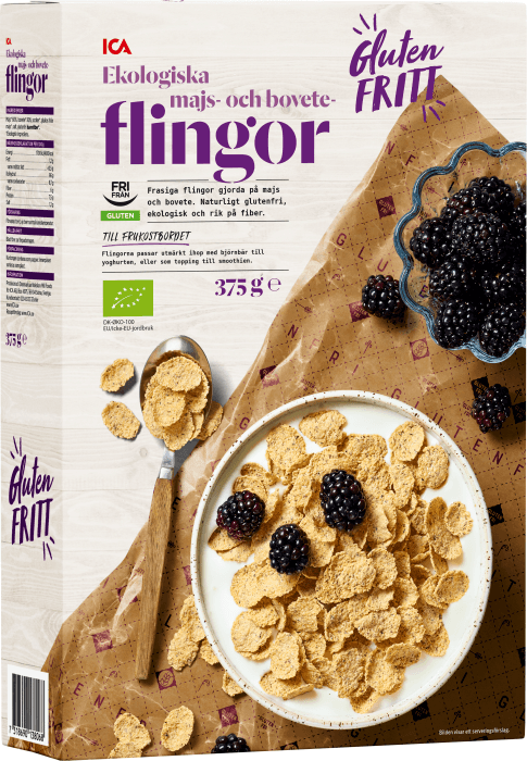 Bovetflingor Glutenfria Ekologiska