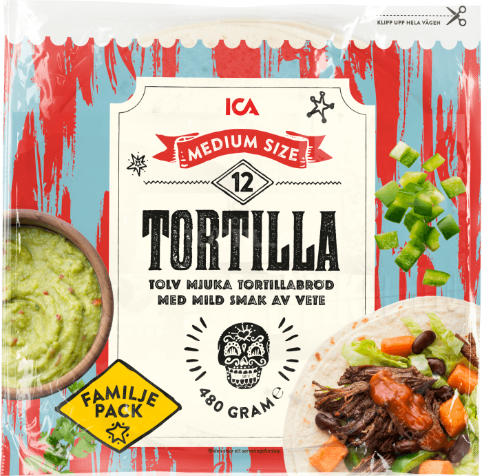 Tortillabröd Familjepack