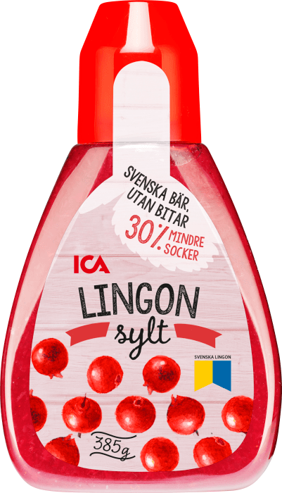 Lingonsylt mindre socker