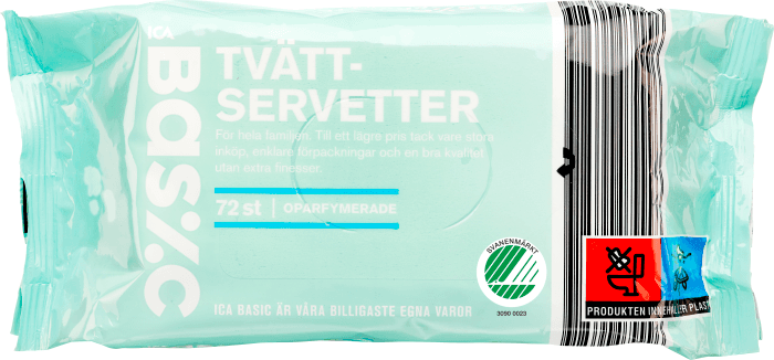 Babytvättservetter parfymfri