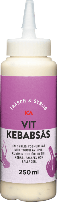 Kebabsås vit
