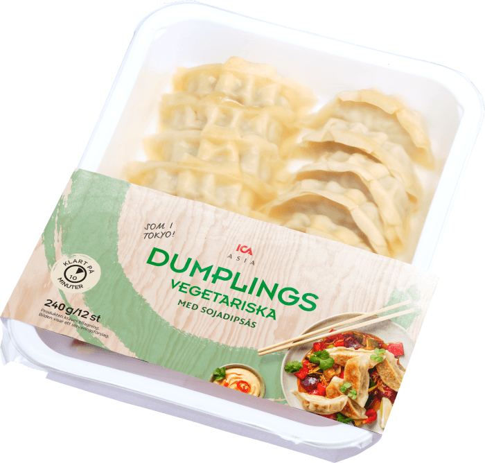 Dumplings Vegetariska Färska