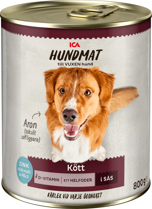 Hundmat Kött i sås