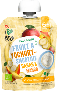 Frukt & Yoghurtsmoothie banan & mango