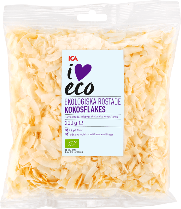 Kokosflakes Ekologiska rostade
