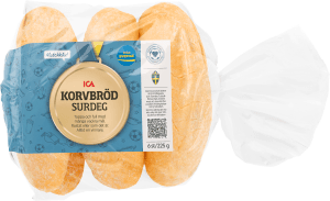 Korvbröd bakat med surdeg