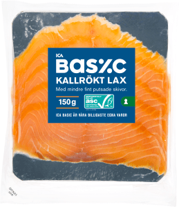Lax kallrökt skivad Miljömärkt